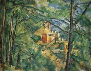Paul Cezanne The Chateau Noir Sweden oil painting artist